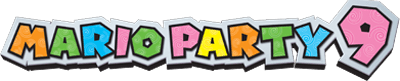 Mario Party 9 title screen for Wii